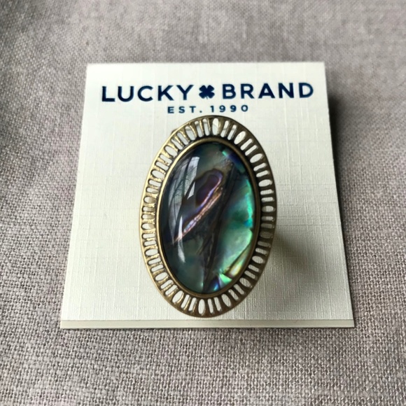 Lucky Brand Jewelry - Lucky Brand jewelry ring with multi-colored stone